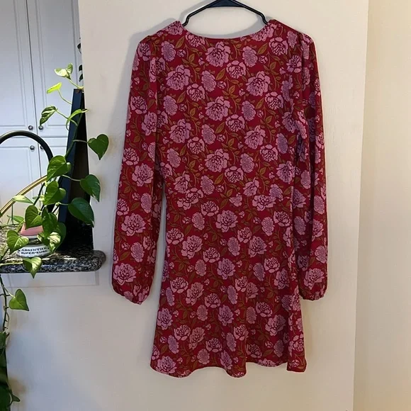 Nasty Gal Groove is in the Heart Floral Mini Dress D10 - Picture 8 of 8